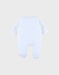 Witte babypyjama met schapenborduursel in fluweel
