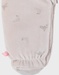 Ecru babypyjama met zeehondenborduursel in fluweel
