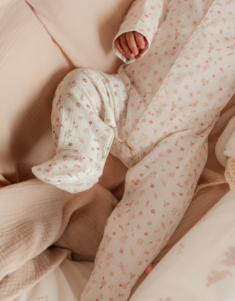Baby Pyjamas, pointelle Jersey