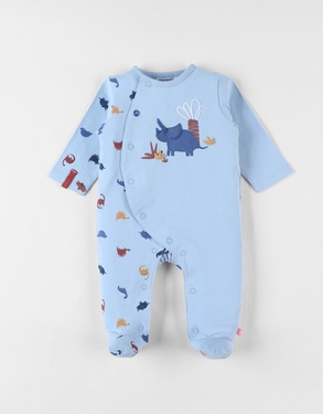 Baby pyjamas in cotton jersey