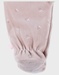 Pink velour baby pyjamas
