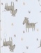 Baby pyjama with white velvet pattern
