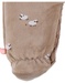 Brown baby pyjama with sheep embroidery in velvet
