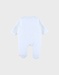 White baby pyjama with sheep embroidery in velvet
