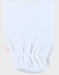 Velour baby pyjamas with cat embroidery
