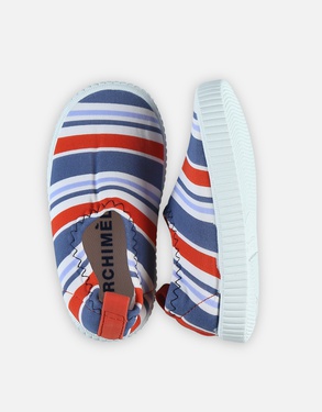 Striped water shoes