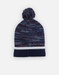 Gebreide muts, donkerblauw