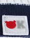 Gebreide muts, donkerblauw