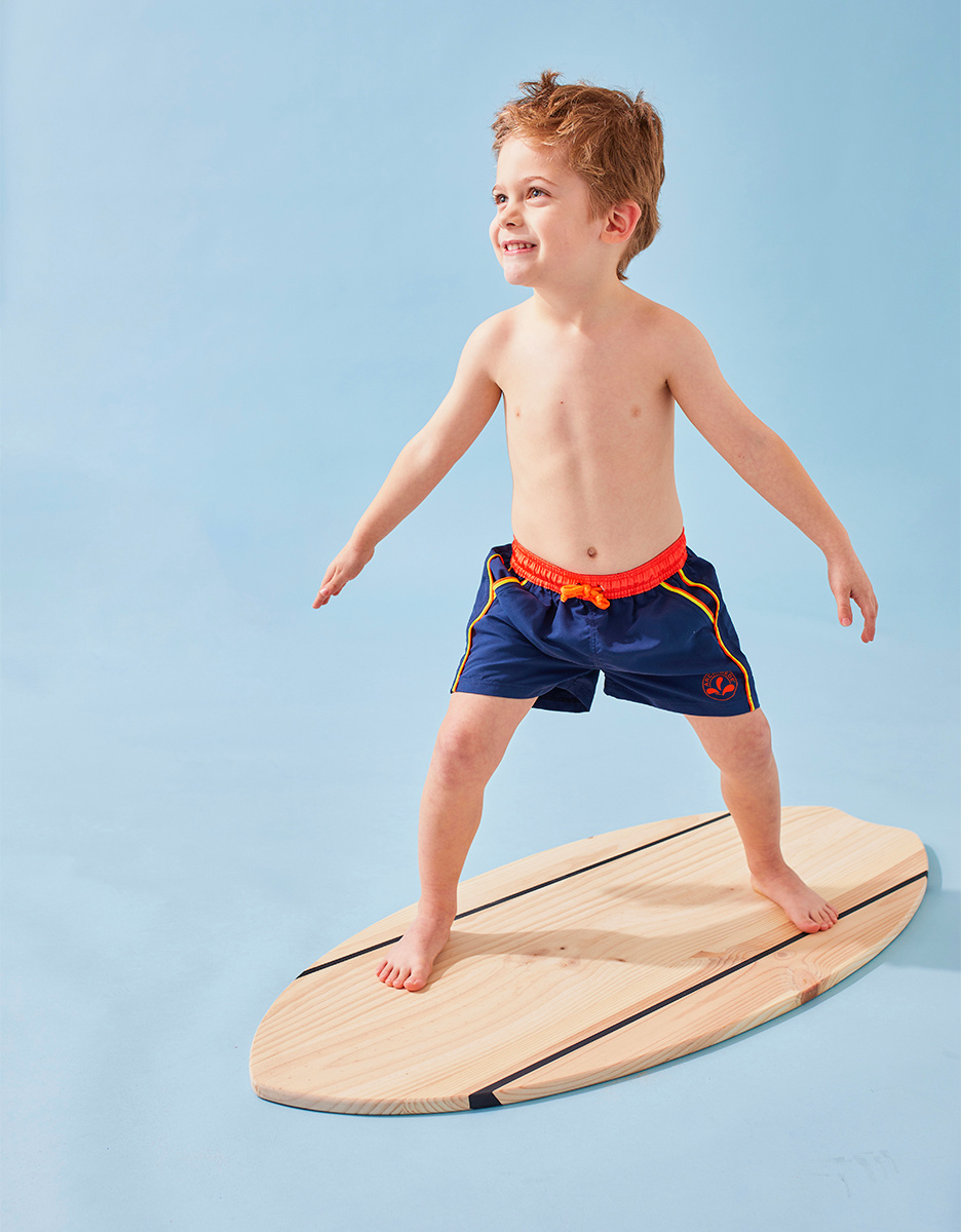 Boxer de bain, bleu marine