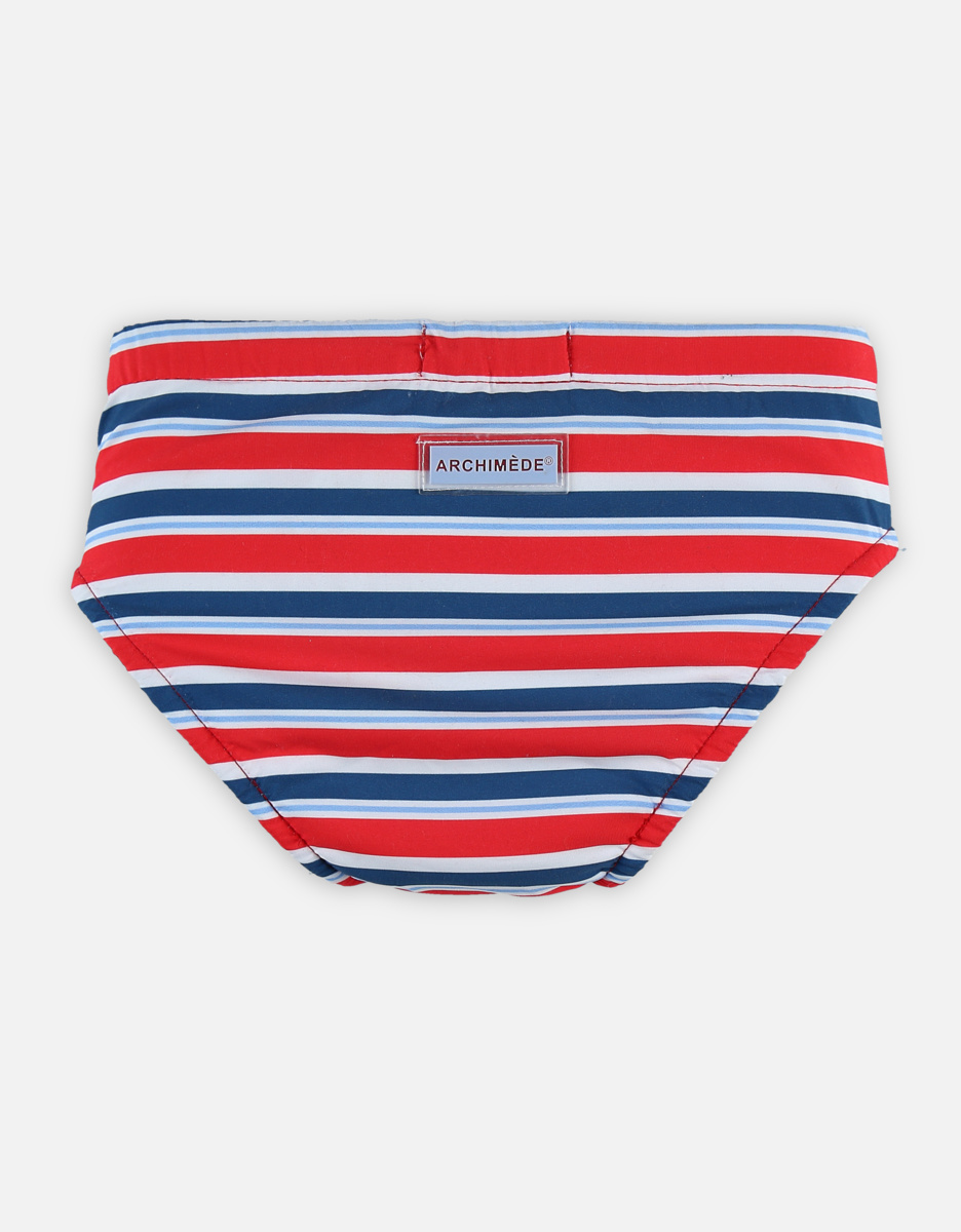 Swimming trunks Striped Red