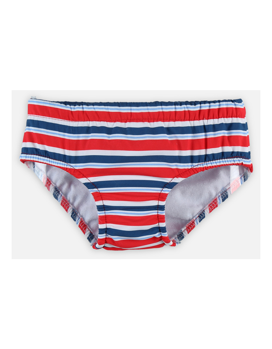 Swimming trunks Striped Red