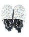 Slippers Print Leather White