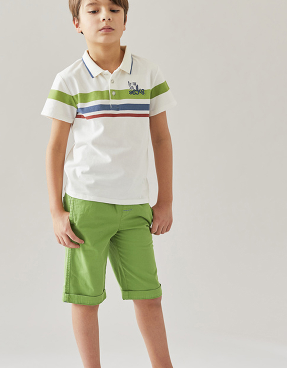 Polo met korte mouwen