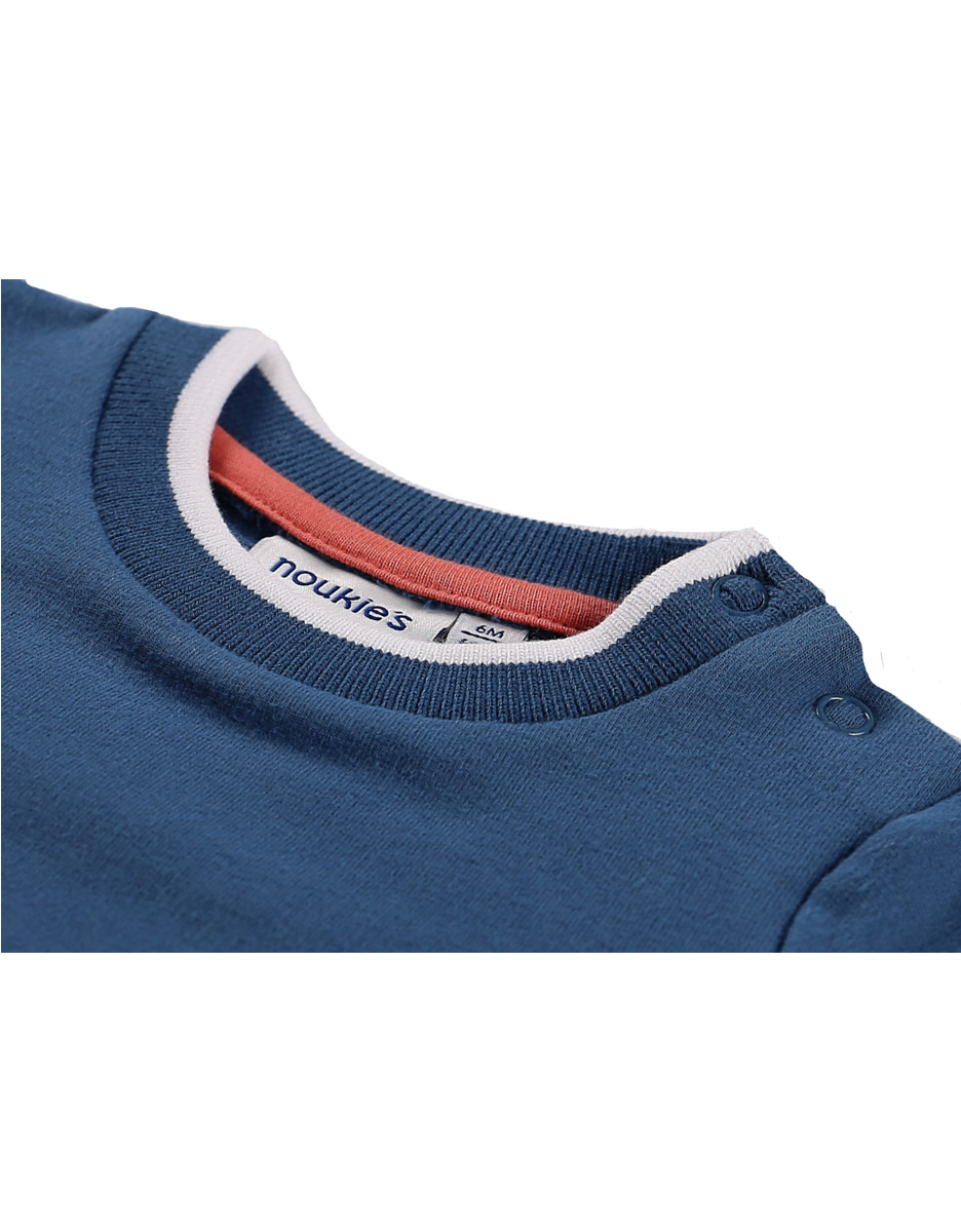 Sweatshirt Cotton Blue Nouky