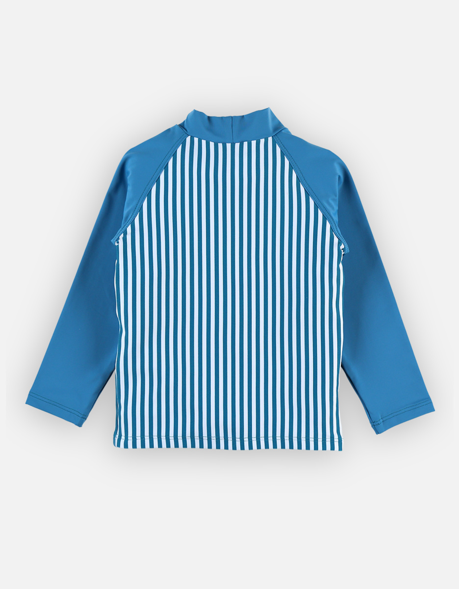 Striped UV top, blue