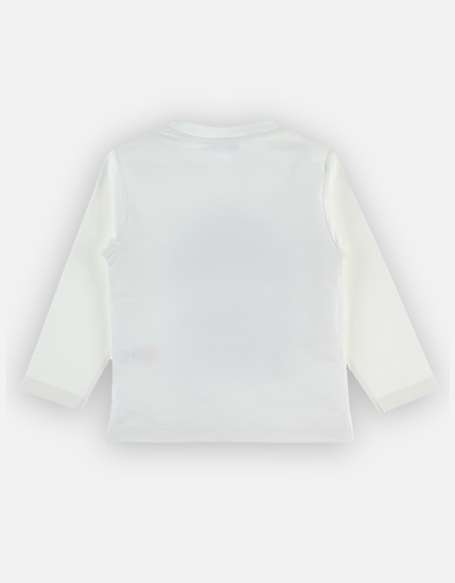 BIO katoenen Nouky t-shirt, ecru