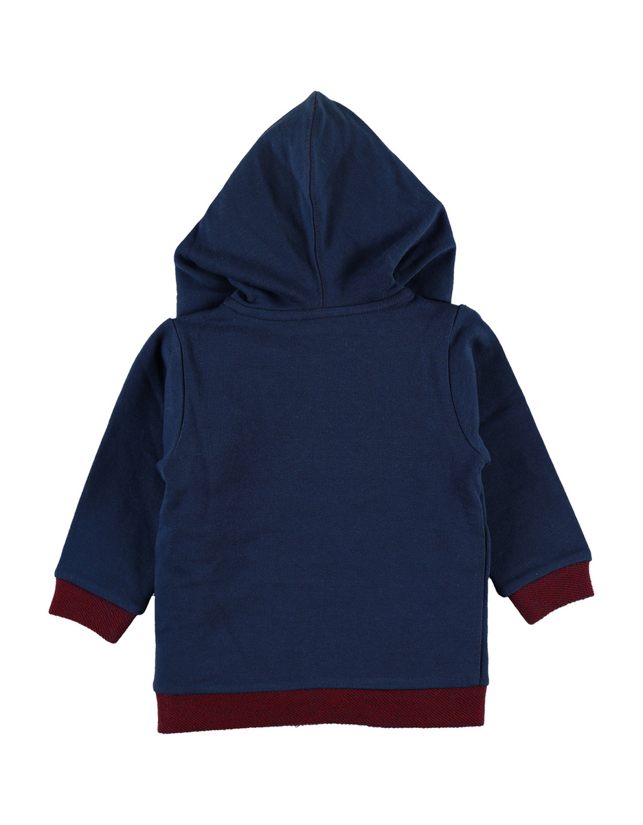 BDM BOY VESTE CAPUCHE MARINE