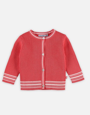 Cardigan Knit Red