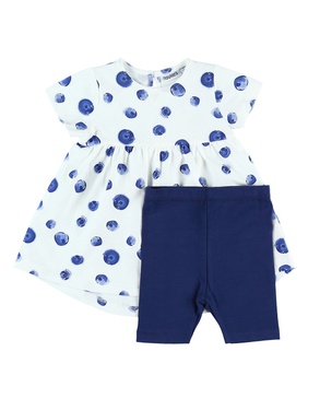 Set 2 pcs Cotton White