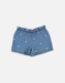Shorts Dots Cotton Blue