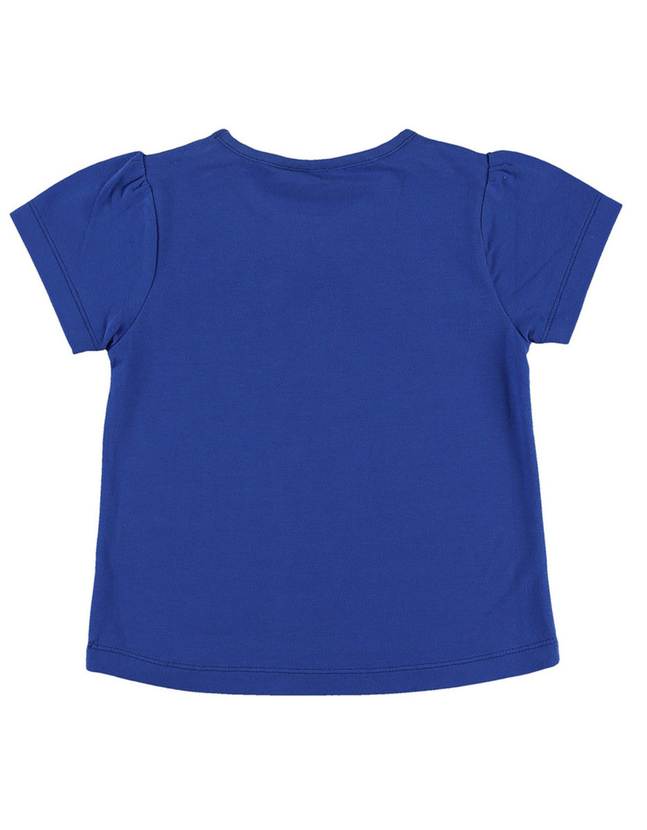 T-shirt Etoiles Coton Bleu