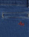 Denim bermuda, blauw