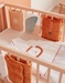 Bed- en parkbeschermers, meerkleurig
