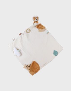Doudou XXL activiteit Mousseline Babou, ecru