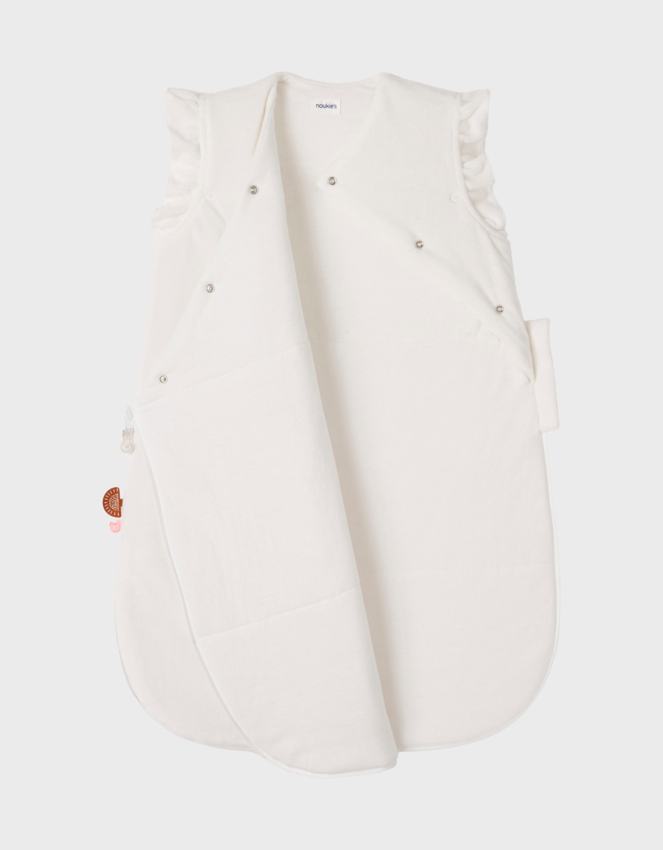 Gigoteuse 70 cm Kendi en Veloudoux, écru