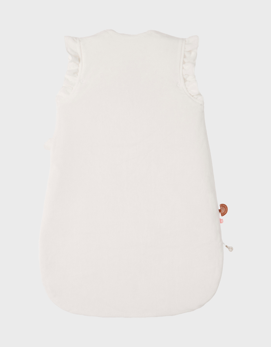 Gigoteuse 70 cm Kendi en Veloudoux, écru
