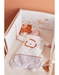 Veloudoux Babou 50 cm sleeping bag, off-white/light grey