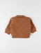 Mantelet en tricot, caramel