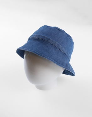 Denim bob hat, blue