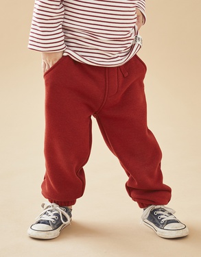 Sweatoloudoux joggingbroek, steenrood