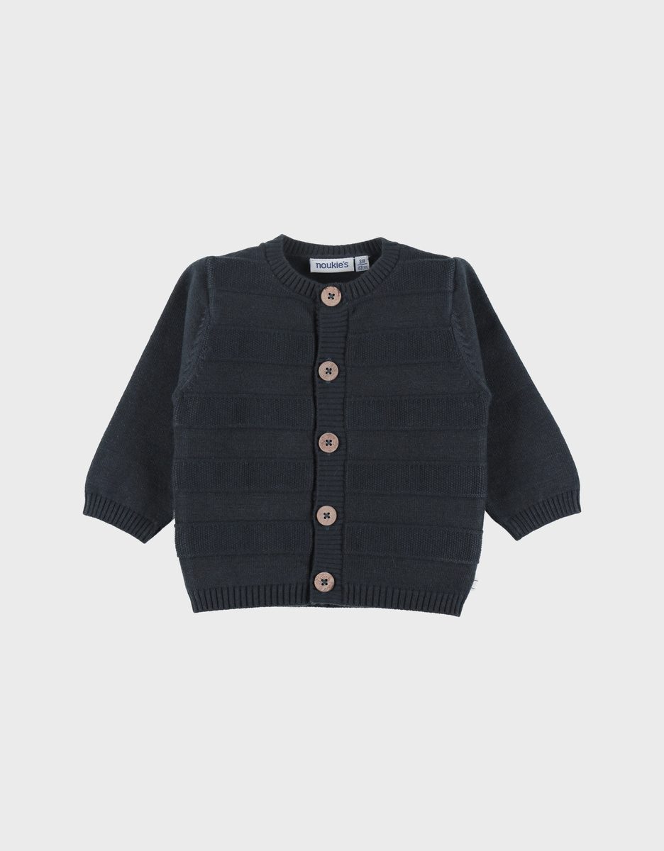 Vestje uit tricot navy