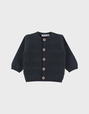 Vestje uit tricot navy