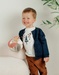 Vestje uit tricot navy