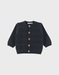 Jersey cardigan navy