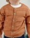 Jersey cardigan brown