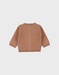 Jersey cardigan brown