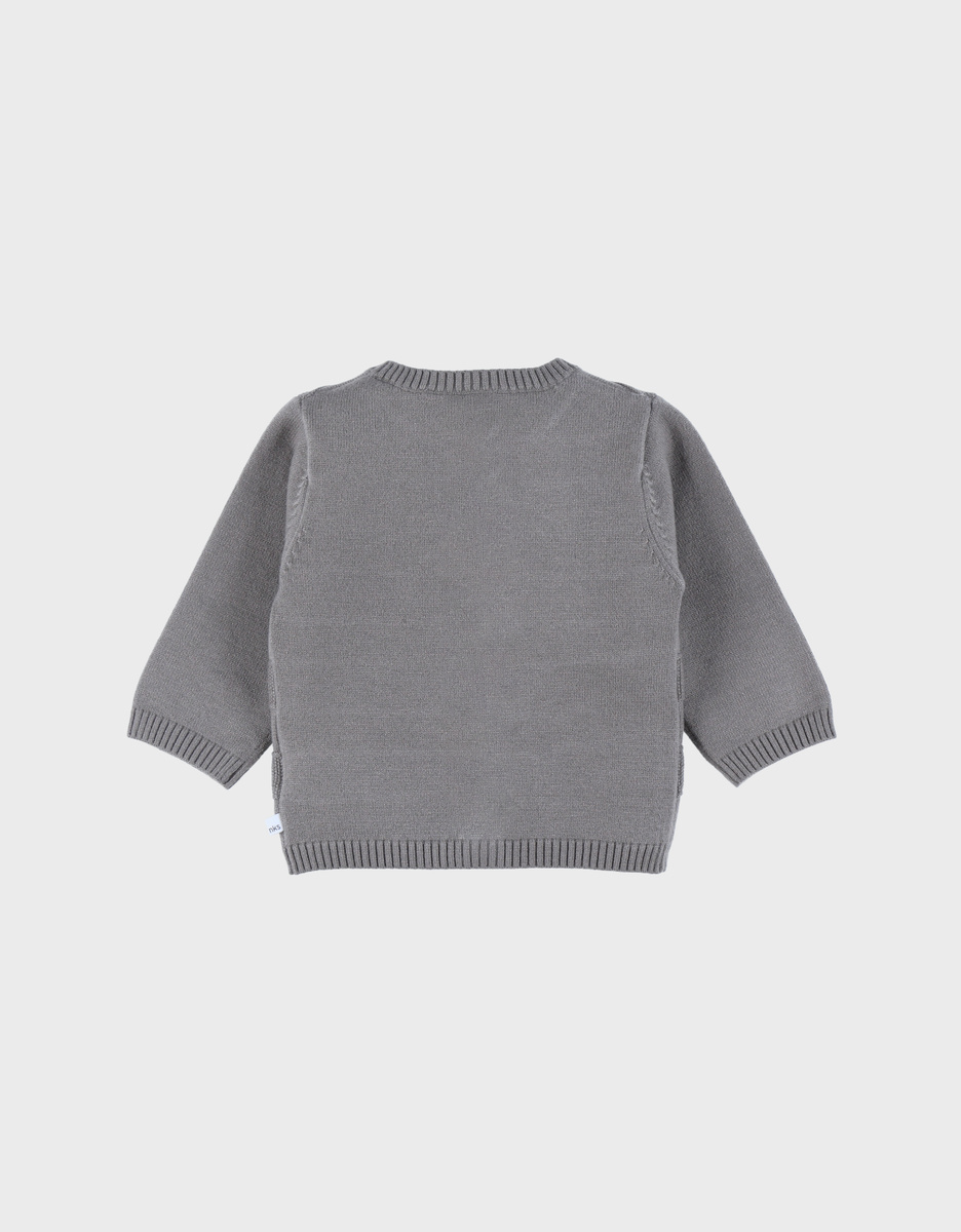 Vestje uit tricot kaki