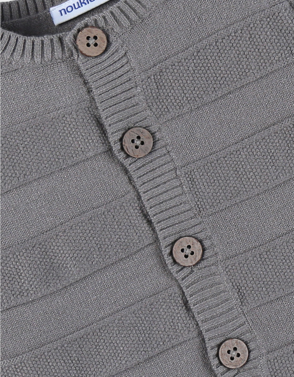 Vestje uit tricot kaki