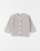 Cardigan en Tricot, Coton