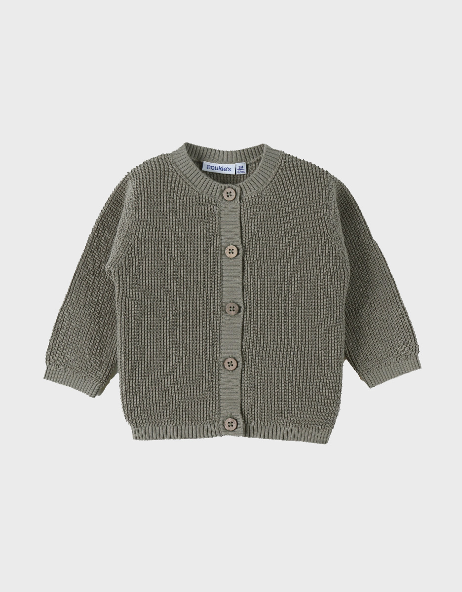 Cardigan en Tricot, Coton