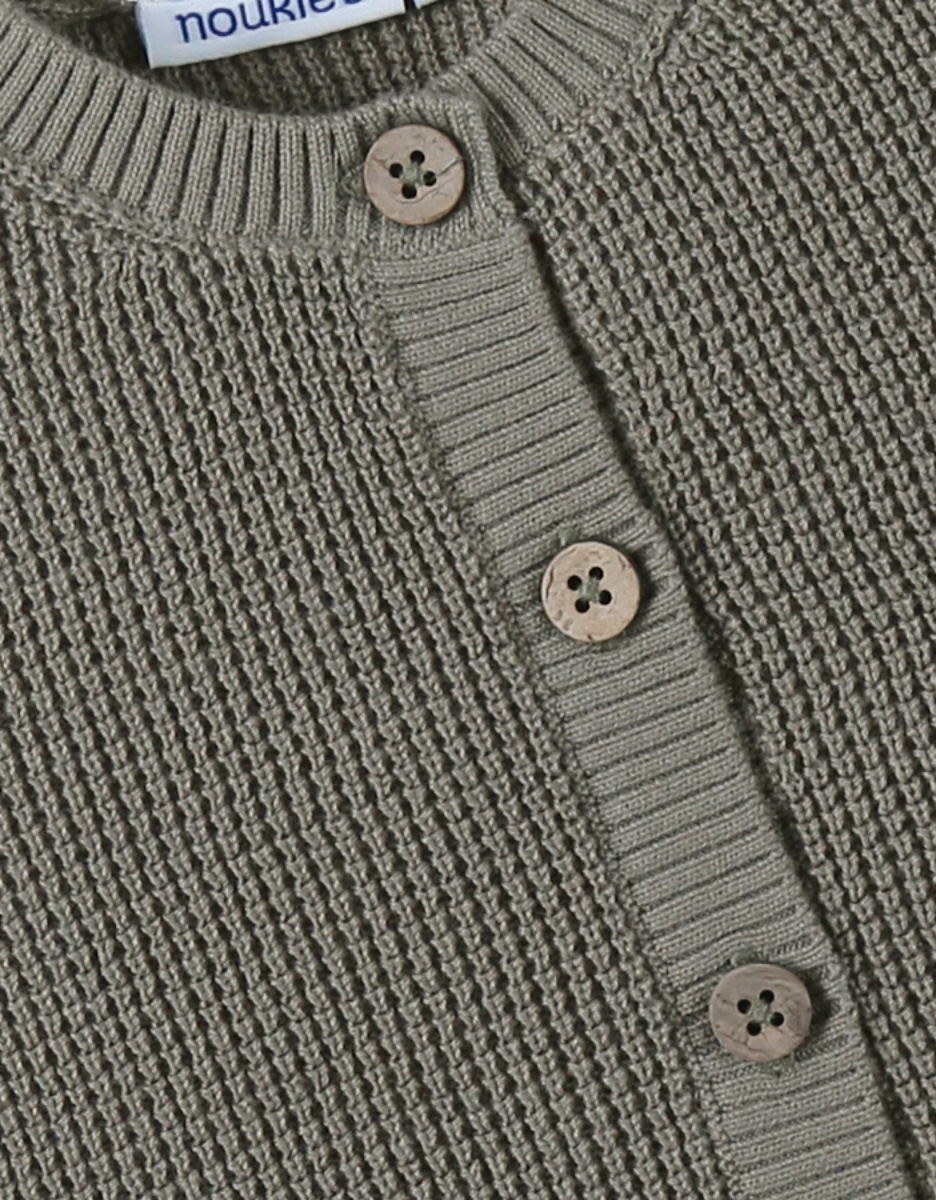 Cardigan en Tricot, Coton