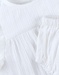 Set cérémonie robe + bloomer, écru