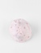 Floral print hat, light pink