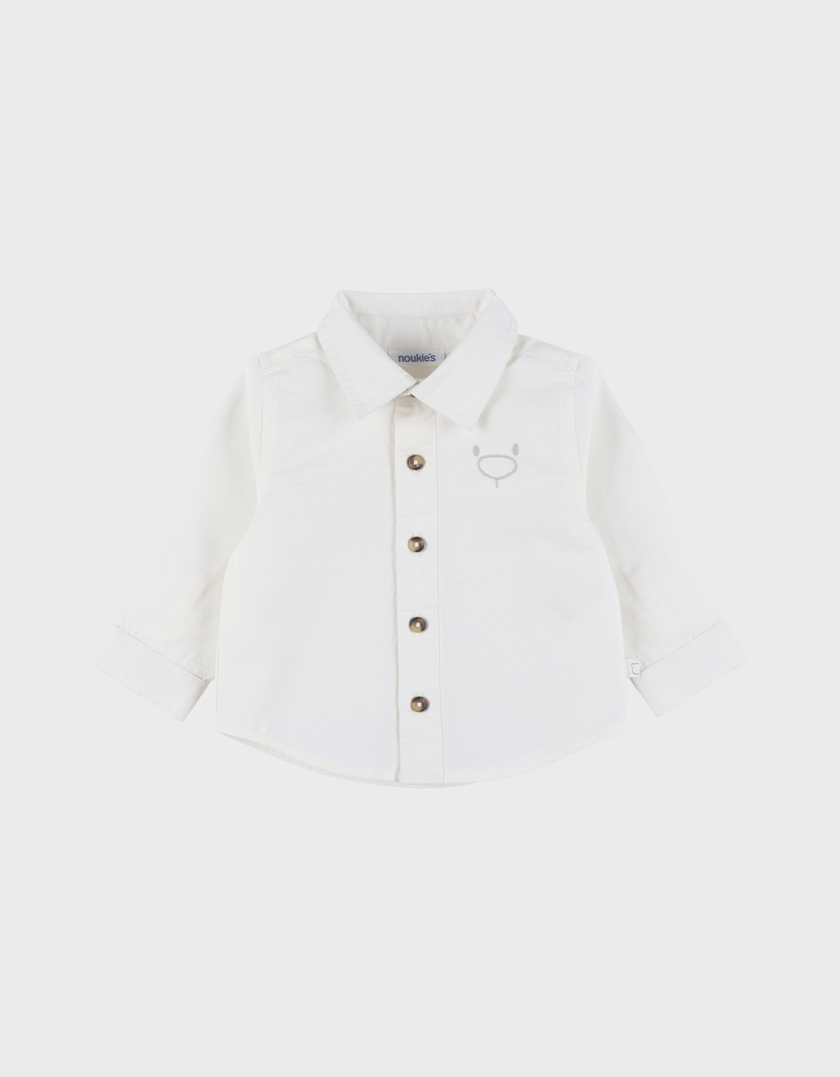 Chemise en coton blanche