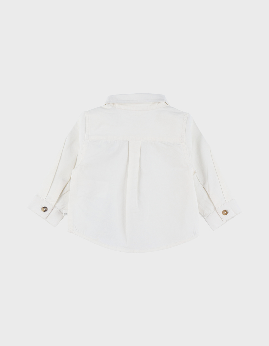 Chemise en coton blanche