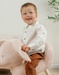 Chemise en coton blanche